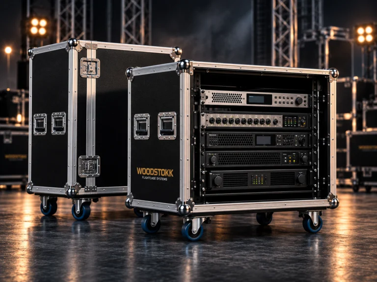 WOODSTOKK 19 tommers rack flightcase